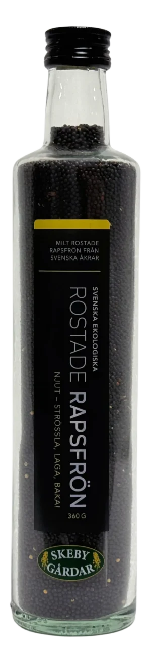 Rostade rapsfrön ekologiska 360g